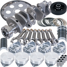 Load image into Gallery viewer, Eagle Chevy 454 1Pc 4.250in Crank 6.385in I-Beam Rods 17cc Dome 4.350in Pistons Balanced Assembly