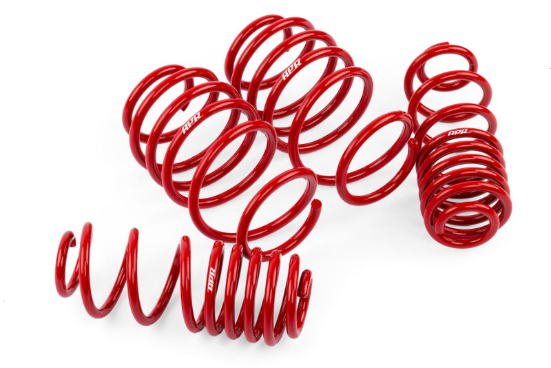 APR 15-21 Volkswagen Golf R/GTI (MK7/MK7.5) Roll-Control Lowering Springs - Red SUS00014