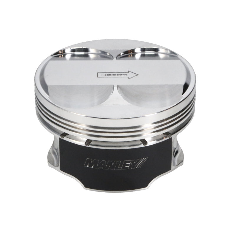 Manley 03-07 Nissan 350Z/ Maxima 81.4mm Stroker 96.5mm +1.0 Bore 11.0:1 Dome Piston Set w/Rings - GTR Auto