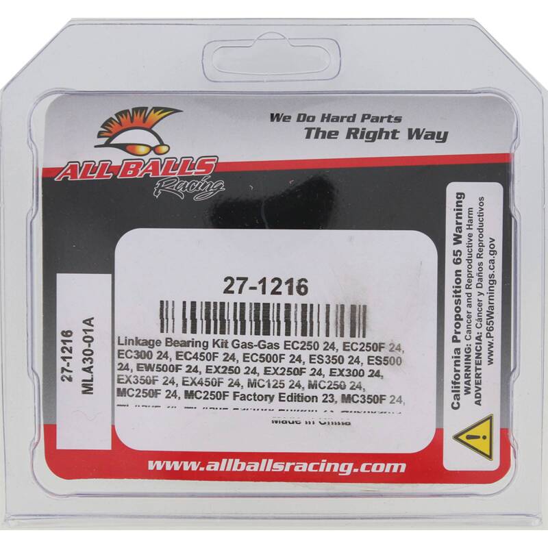 All Balls Racing Linkage Bearing Kit 27-1216
