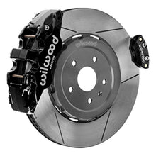 Load image into Gallery viewer, Wilwood 20-23 Chevy Corvette C8 Aero4 Black Rear Big Brake Kit - Slotted