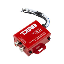 Load image into Gallery viewer, DS18 Hi/Low Converter 2-Chnl Speaker Emulator Remote Out For Adding Aftermarket Amps To Any System
