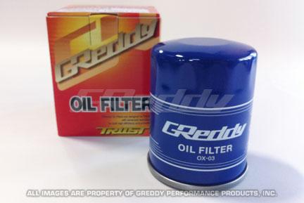 GReddy OX-03 Oil Filter - 3/4 -16UNF Inlet/ 65mm Diameter/90mm Tal - GTR Auto