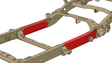 Load image into Gallery viewer, Rust Buster 1999-2006 Chevy &amp; GMC Trucks Center Rear Frame Repair Kit - Right