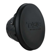 Load image into Gallery viewer, DS18 Hybrid Marine Speaker w/ Driver And RGB LEDs 8in 2-Way 350 Watts RMS 4 ohm Black w/ Covers