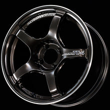 Load image into Gallery viewer, Advan TC4 16x8.0 +38 4x100 Racing Black Gunmetallic and Ring Wheel