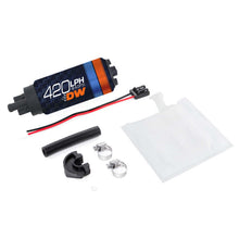 Load image into Gallery viewer, DeatschWerks DW420 Series 420lph In-Tank Fuel Pump w/ Install Kit For Forester 97-07 Impreza