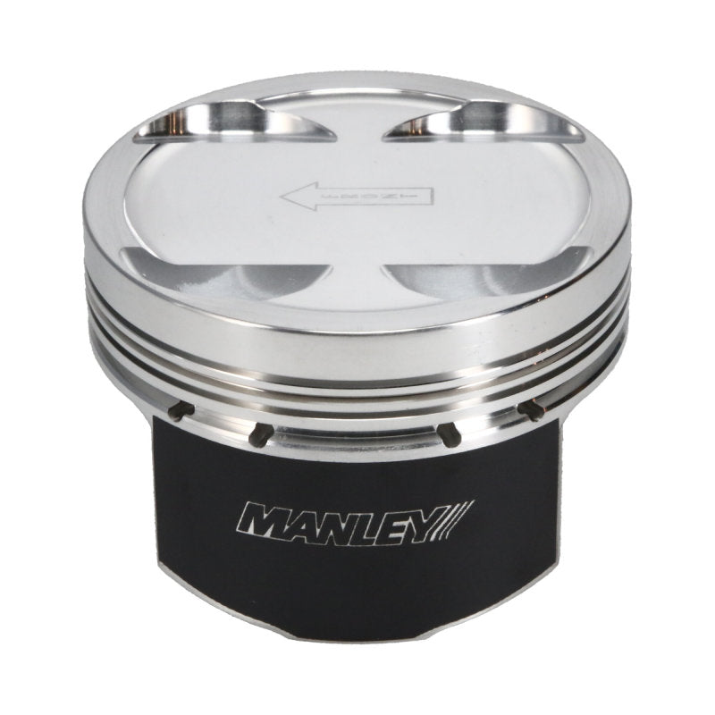 Manley 90-94 Eclipse (6 Bolt 4G63T) 86mm +1mm Over Bore 8.5:1 Dish Piston Set w/ Rings - GTR Auto