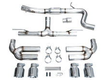 Load image into Gallery viewer, AWE Tuning 22-24 Audi 8Y S3 Track Edition Exhaust - Chrome Silver Tips
