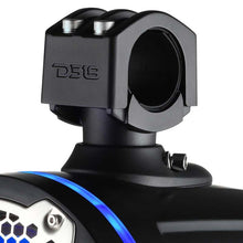 Load image into Gallery viewer, DS18 Marine And Powersports Towers 8in 1in Driver 180 Watts RMS RGB LED Lights Black