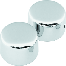 Load image into Gallery viewer, Bikers Choice 08-Up Big Twin Chrome Axle Cap Set Front