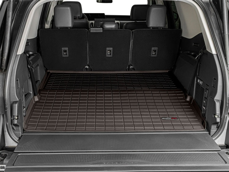 WeatherTech 25-26 Ford Expedition Trunk Cargo Liners - Cocoa 431869