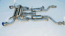 Load image into Gallery viewer, Invidia 03-08 Infiniti G35 Coupe Gemini Rolled Titanium Tip Cat-back Exhaust