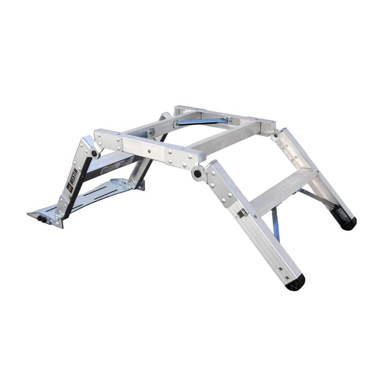 Westin Truck-Pal Tailgate Ladder - Aluminum