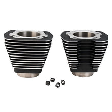 Load image into Gallery viewer, S&amp;S Cycle 84-99 BT 3-1/2in Bore Cylinders - Wrinkle Black