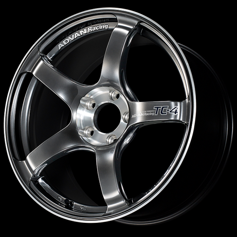 Advan TC-4 SE 16x5.5 / +38 Offset / 4x100 / 63mm Bore / Racing Hyper Black and Diamond Cut