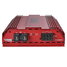 Load image into Gallery viewer, DS18 4-Channel Amp 2x 1000/4ohm Bridge 4 x 550/2ohm 4 x 300/4ohm Watts RMS Red