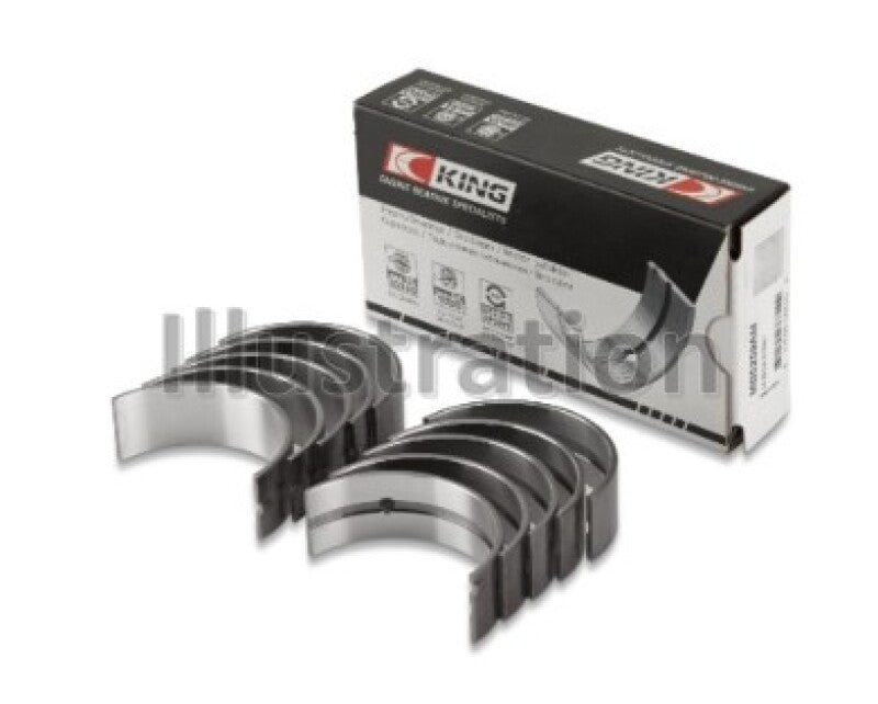 King Engine Bearings Toyota 22R (Size +0.25mm) Main Bearing Set GMB506AM1.25