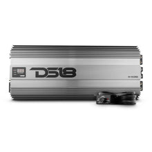 Load image into Gallery viewer, DS18 1-Chnl Amp 18000 Burst/0.67ohm 10000/1ohm 5800/2ohm 3500/4ohm Watts RMS w/ Voltmeter Black