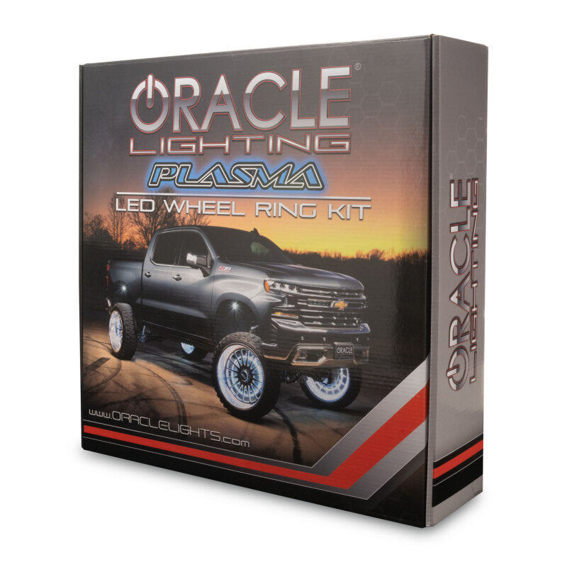 ORACLE Lighting LED Illuminated Wheel Rings - 16.5in PLASMA White - GTR Auto