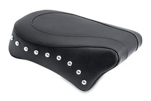 Load image into Gallery viewer, Mustang 06-17 Harley Dyna Standard Touring Passenger Seat w/Studs - Black