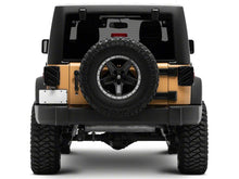 Load image into Gallery viewer, Raxiom 07-18 Jeep Wrangler JK Axial Series Trident LED Tail Lights- Black Housing (Smoked Lens)
