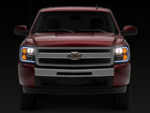 Load image into Gallery viewer, Raxiom 07-13 Chevrolet Silverado 1500 Axial Headlights w/ SEQL LED Bar- Black Housing (Clear Lens)