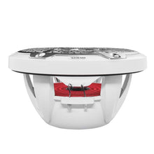Load image into Gallery viewer, DS18 NXL-M Series Spkr w/ RGB LED Lights 10in 2-Way 200 Watts RMS 4 ohm Wht Grill Detached w/ Cover