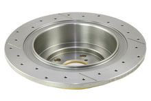 Load image into Gallery viewer, DBA 03-06 Subaru Baja Rear Street Series Drilled &amp; Slotted Rotor w/Gold Hat