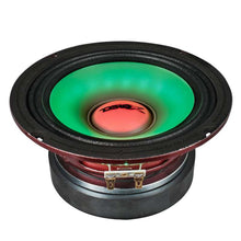 Load image into Gallery viewer, DS18 6.5in 250 Watts RMS 4ohm Mid Range Loudspeaker w/Translucent Dust Cap and Cone w/RGB LED Lights