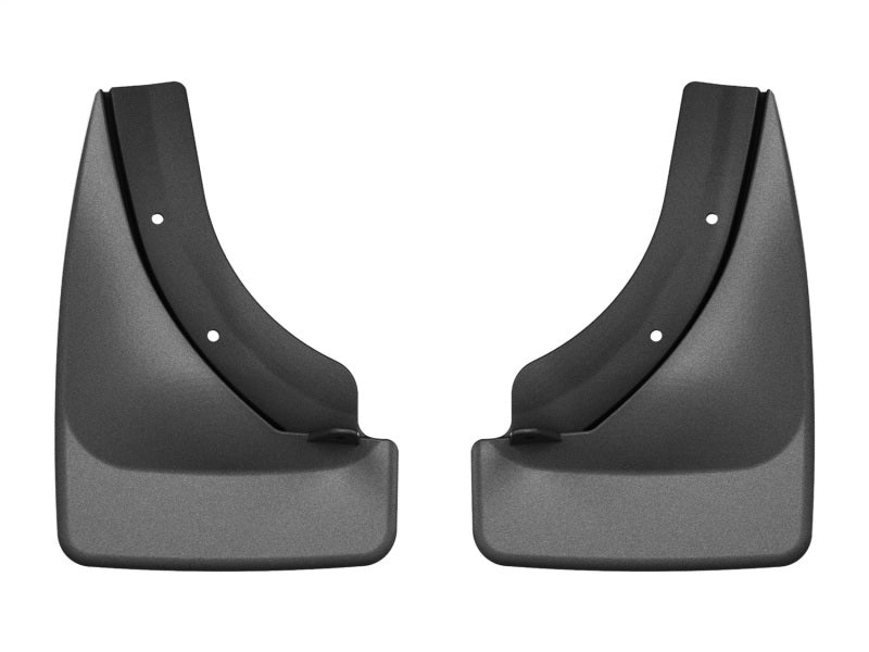 WeatherTech 21-26 Hyundai Seltos Rear Mudflaps - Black 120208