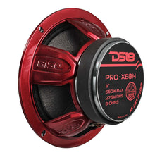 Load image into Gallery viewer, DS18 8in 275 Watts RMS 8 ohm Mid-Range Loudspeaker Bullet Loudspeaker