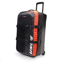 Load image into Gallery viewer, USWE Buddy Athlete Gear Trolley Bag 100L - Black/Red