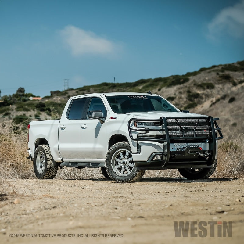 Westin Chevrolet Silverado 1500 19-21 (Excl. 2019 Silverado LD) HDX Winch Mount Grille Guard - GTR Auto