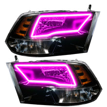 Load image into Gallery viewer, Oracle Lighting 09-18 RAM 1500 Sport Halo Headlights - Blk Housing w/BC1 Controller