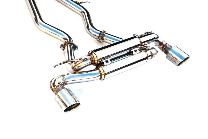 Invidia 20+ Toyota Supra (3.0) Gemini w/Valve Rolled Stainless Steel Catback HS19TSP4VGM1RS