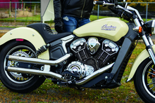 Load image into Gallery viewer, Kuryakyn Mid Controls 15 and Up Scout Models Excluding Bobbers Black