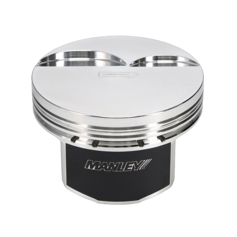 Manley Small Block Chevrolet LS Series 3.905in Bore -4cc Flat Top Piston Set - GTR Auto