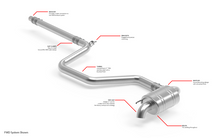 Load image into Gallery viewer, APR 18-25 Volkswagen Tiguan (MK2) FWD Catback Exhaust System CBK0055