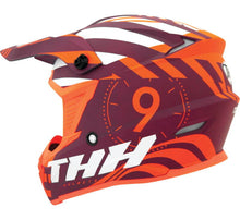Load image into Gallery viewer, THH Helmets T730X Twister Purple/Orange Youth - Small
