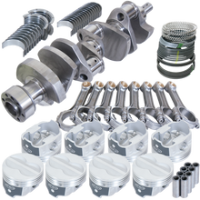 Load image into Gallery viewer, Eagle Chevy 350 1Pc 3.750in Int Balance Crank 5.700in I-Beam Rods 4.040in Pistons Rotating Assembly