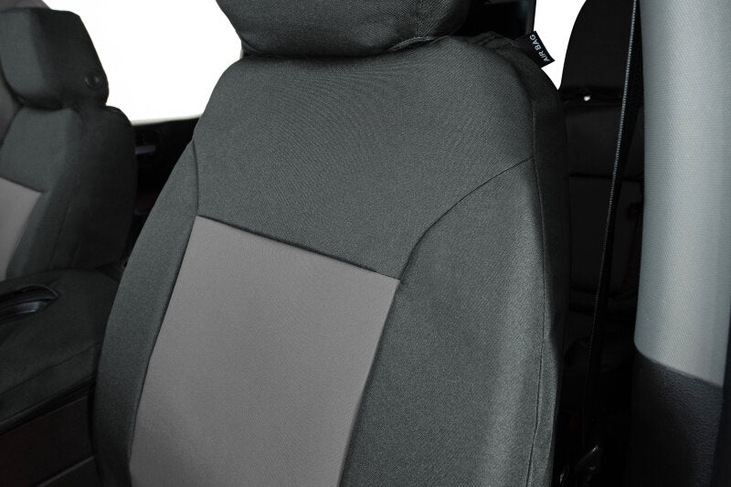 Covercraft 14-18 Chevrolet Silverado/GMC Endura PrecisionFit Second Row Seat Covers -Charcoal/Silver
