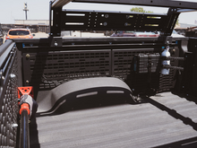 Load image into Gallery viewer, Cali Raised 14-21 Toyota Tundra Side Bed Molle System - Driver