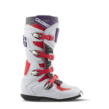 Load image into Gallery viewer, Gaerne GXJ Boot White/Red/Purple Size Youth - 1