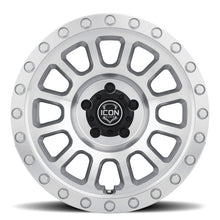 Load image into Gallery viewer, ICON Hulse 18x9 6x135 6mm Offset 5.25in BS Silver Machined