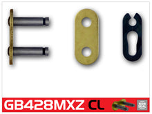 Load image into Gallery viewer, RK Chain GB428MXZ Clip Link - Gold