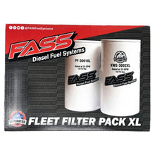 Load image into Gallery viewer, FASS Replacement Filter Pack 3 of XWS-3002 and 3 of PF-3001 XL FLEET FILTER PACK XL SFLP3000XL