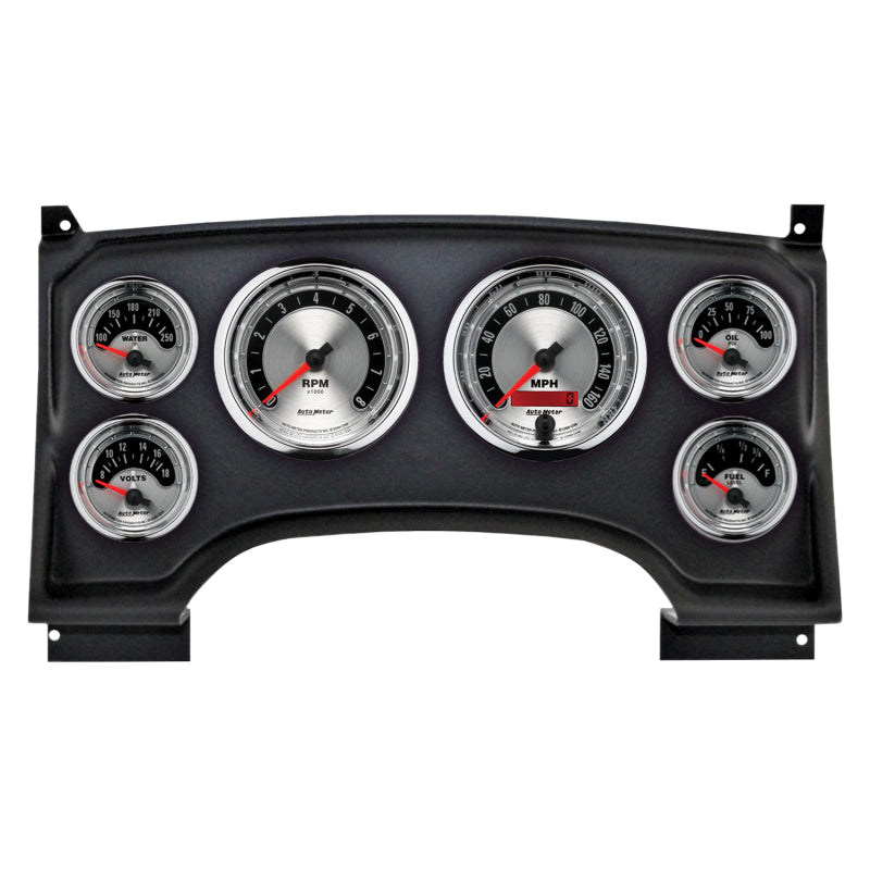 Autometer American Muscle Direct Fit Dash Kit 94-97 Chevy S10 Truck (2 x 3-3/8in. / 4 x 2-1/16in.) 2933-01