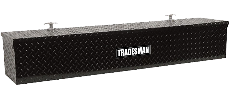 Tradesman Aluminum Flush Mount Truck Tool Box (60in.) - Black 74460FM