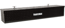 Load image into Gallery viewer, Tradesman Aluminum Flush Mount Truck Tool Box (70in.) - Black 74470FM